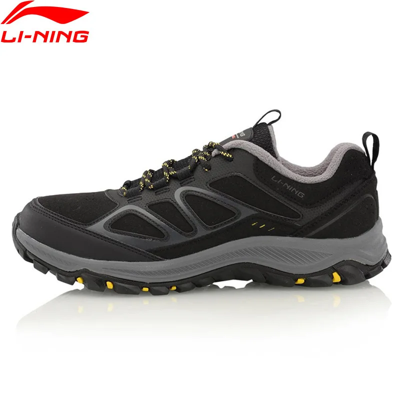 Li Ning/Мужская Уличная походная обувь нескользящая зимняя ветровка с подкладкой
