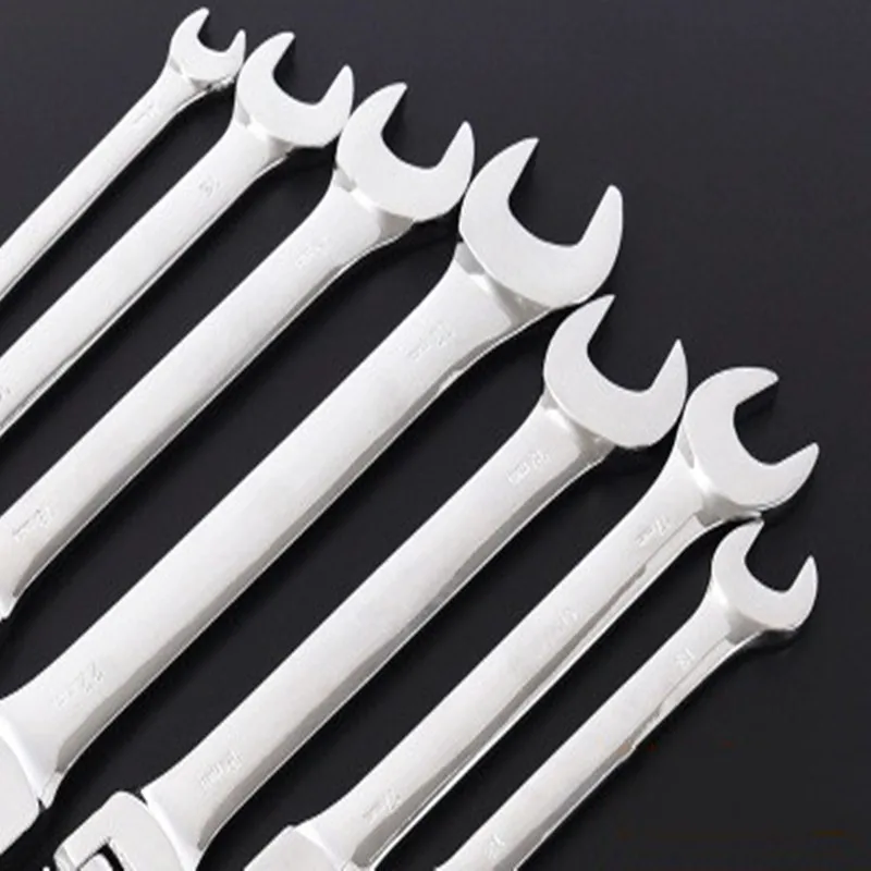 Ключ с храповым механизмом двойного назначения 12 мм вращающейся головкой 180 ° |