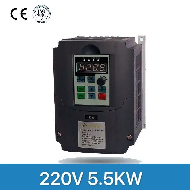 220V 5.5KW преобразователь частоты для водяного насоса с двойным вентилятором 1