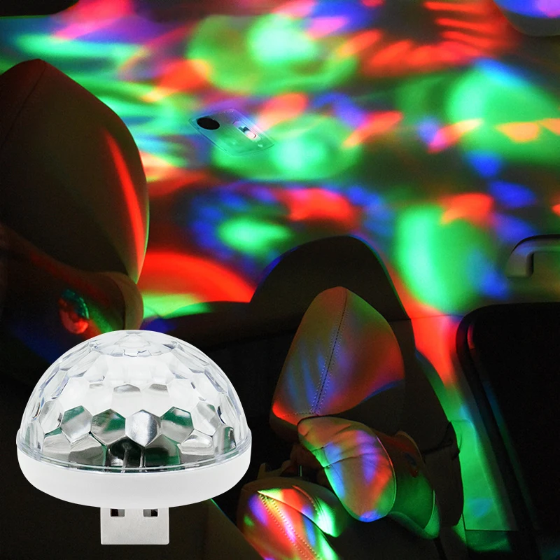 USB светодиодный светильник для украшения интерьера автомобиля аксессуары
