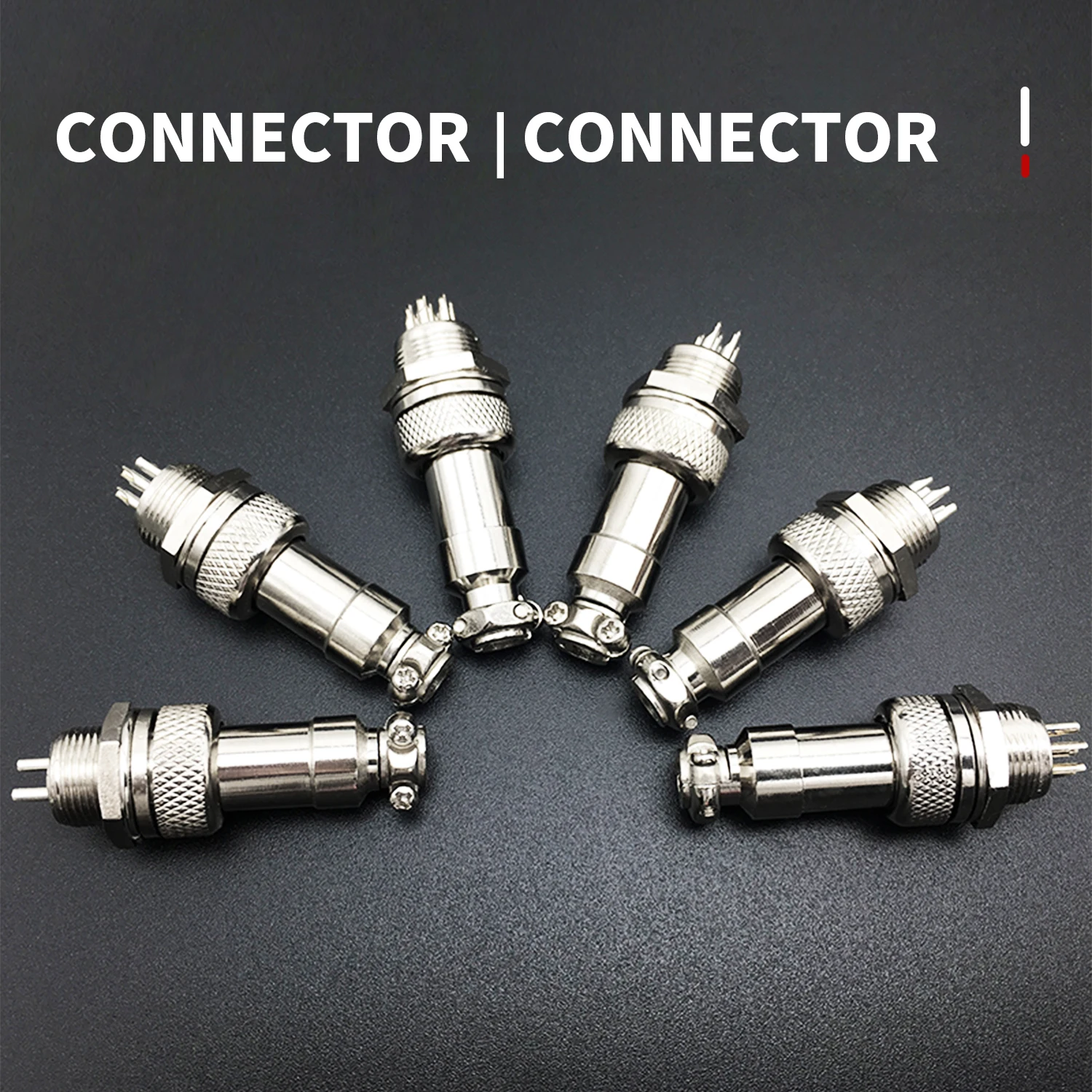1 компл. 7/16 &quotGX12 2 3 4 5 6 7-контактный штекер и гнездо 12 мм M12 Клеммная колодка Круглый