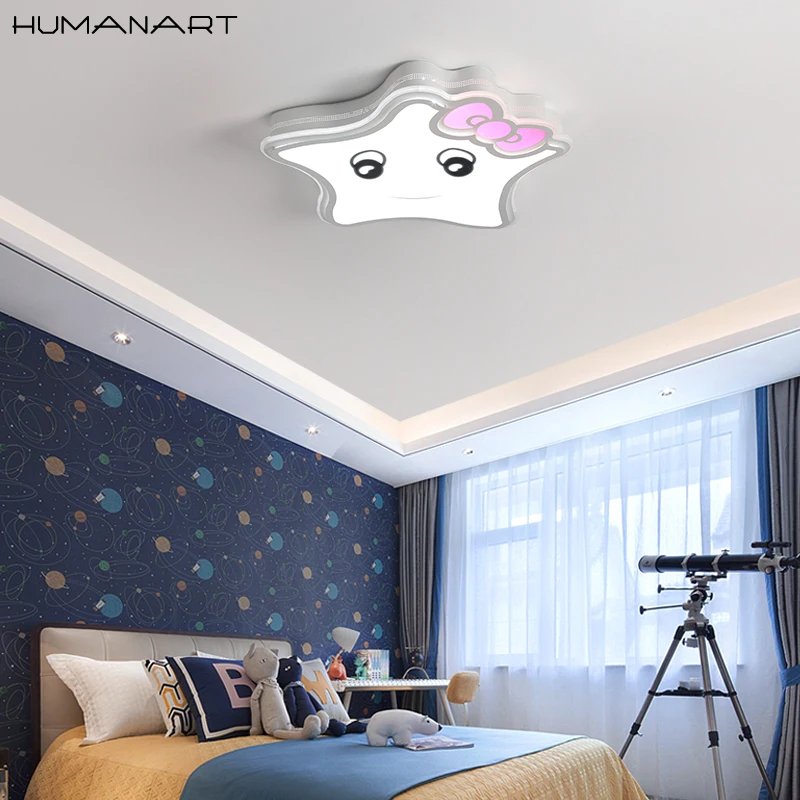 Современная мультяшная пентаграмма для мальчиков и девочек потолочный