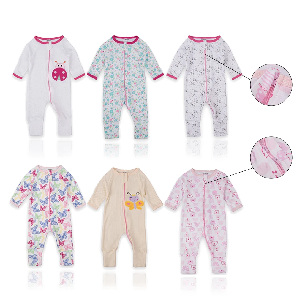 3 шт. детские комбинезоны с длинным рукавом на молнии| |