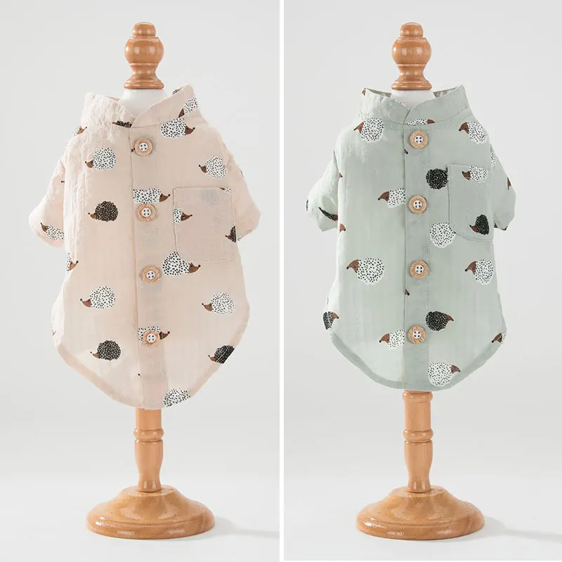 

Dog Shirt Coat Summer Dog Clothes Puppy Outfits Garment Small Dog Costume Yorkshire Pomeranian Schnauzer Pet Clothing Apparel