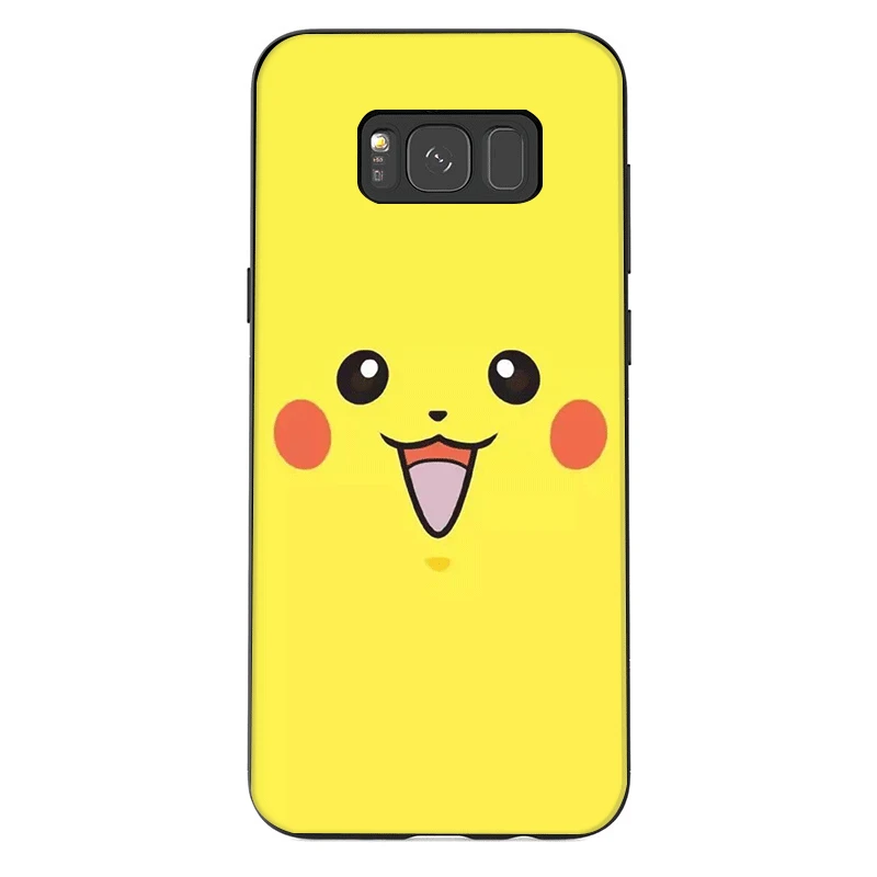 B10 Мобильный чехол для телефона из термополиуретана для samsung Galaxy A50 A70 A10 A30 A40 A3 A5 A6 A7 A8 A9 J6 Защитная крышка с рисунком Пикачу - Цвет: B10