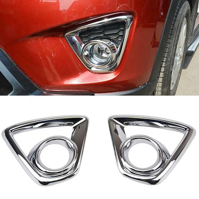 Бампер туман светильник хром декоративный для Mazda Cx 5 Cx5 2013 2016 автомобиля задний s