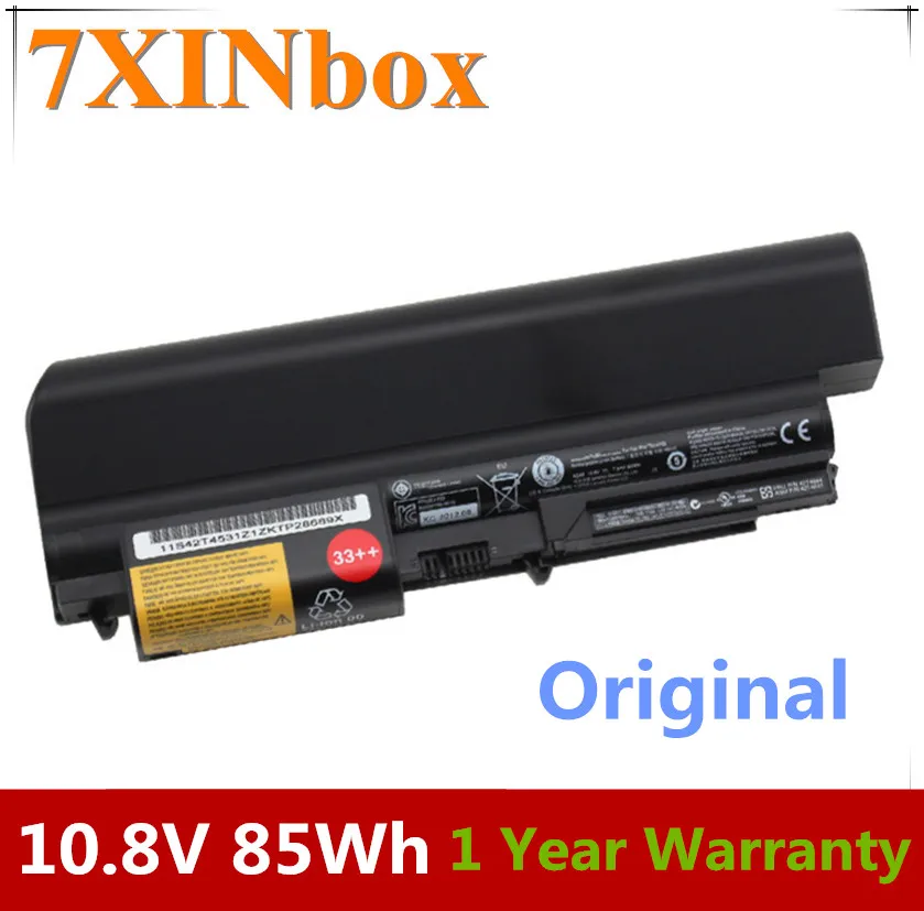 7XINbox 10.8V 85Wh 7800mAh Original 42T4644 42T4531 Laptop Battery For Lenovo T400 R400 R500 T61 T61P R61 R61I 42T4653 42T4549 | Компьютеры