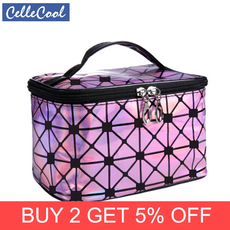 Многофункциональная дорожная косметичка CelleCool, женские косметички, органайзер для туалетных принадлежностей, водонепроницаемые женские сумочки для косметики