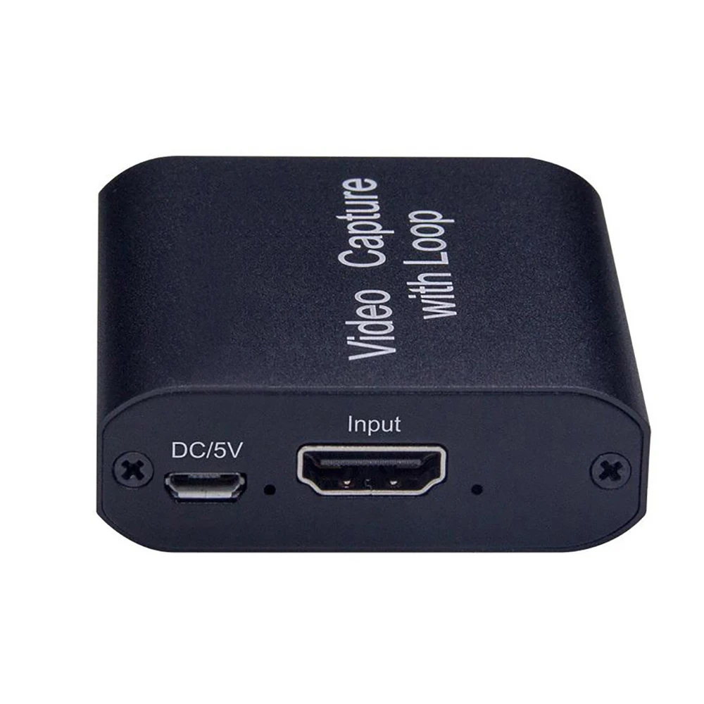 Карта видеозахвата 4K HD устройство для захвата видео с разъемом HDMI USB 2 0 потоковой