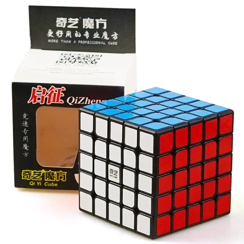 

QIYI Qizheng S Neo Cubes 5x5x5 Cubo Magico Magic-Cube 5x5 Stickerless Qizhengs cubic anti-stress 5 By 5 Toys For Children