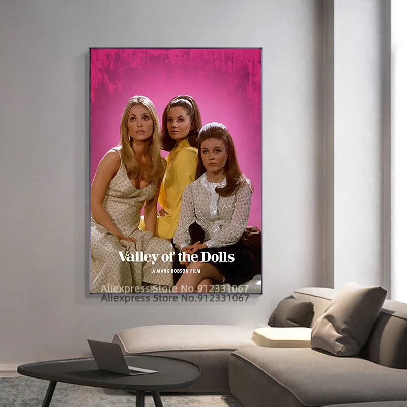 Постер фильма Долина кукол Марк Робсон холст живопись художественный постер