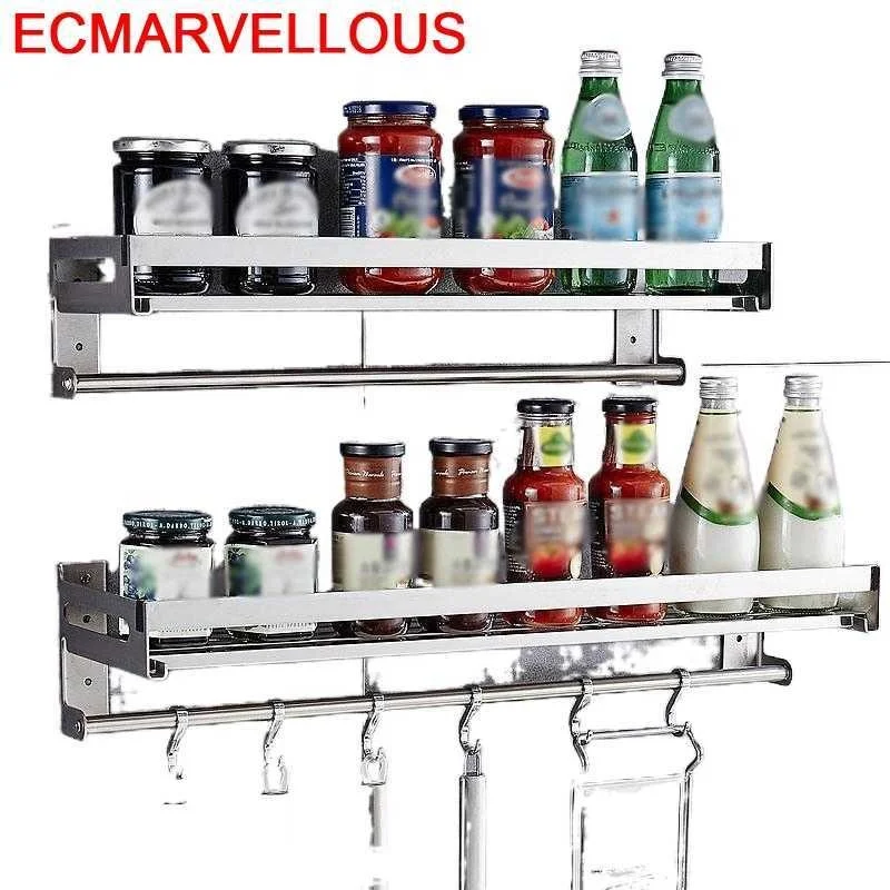 

Organisateur Pantry Organizer Cucina Rangement Organizador Nevera Stainless Steel Cocina Cozinha Mutfak Cuisine Kitchen Rack