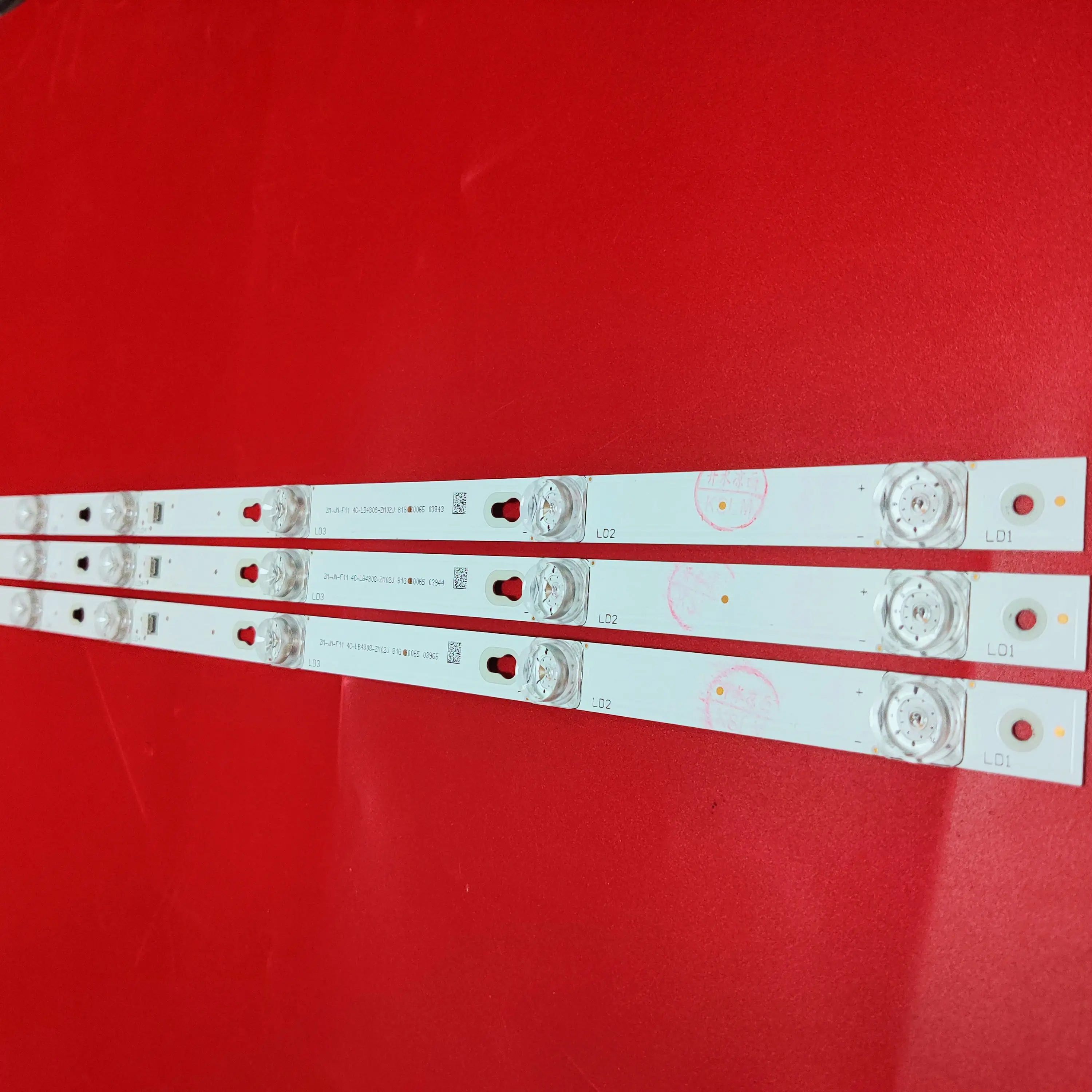 1 комплект = 3 шт. Светодиодная лента для подсветки T C L L43E5800A-UD OEM43LB06 D43A810 L43P1A-F LED3030F2.1