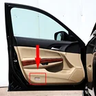 Автомобильная эмблема, сигнальные лампы для дверей Honda Accord Crosstour 2010-2015, светодиодсветодиодный лампы с автоматической проекцией, 2 шт.