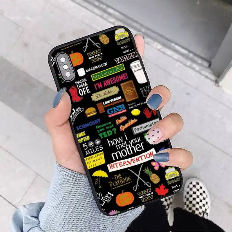 MaiYaCa how i met your mother himym Phone Case for iphone 13 11 12 pro XS MAX 8 7 6 6S Plus X 5S SE 2020 XR cover