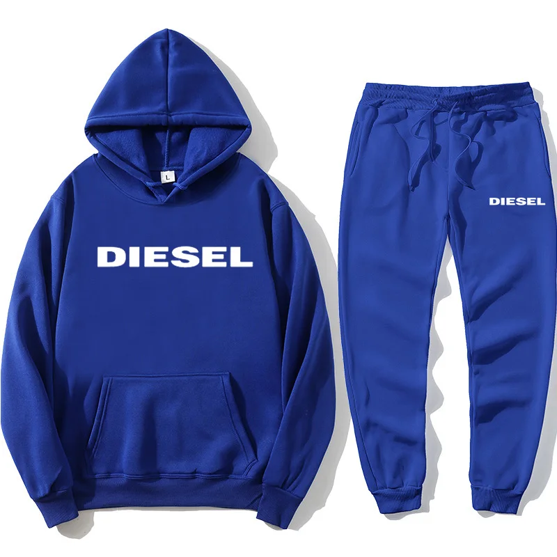 

New men's brand sportswear + jogging men's long sleeve Hoodie + pants men's and women's sportswear casual suit