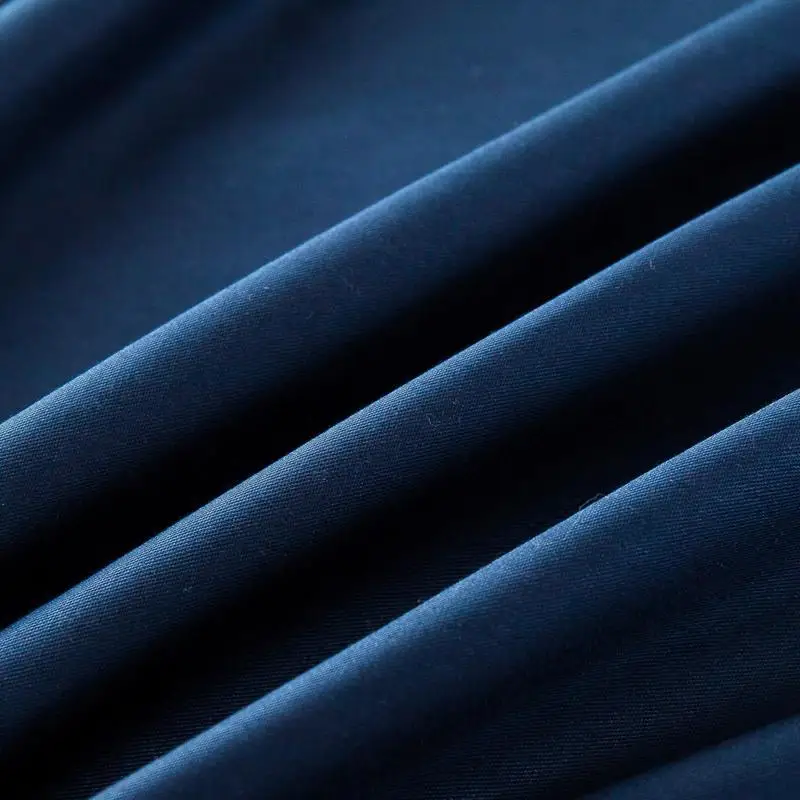 

Сплошной цвет 100% хлопок синий постельное белье на пуговицах, комплект JPcs King Queen Twin размеров детское постельное белье набор постельный компл...