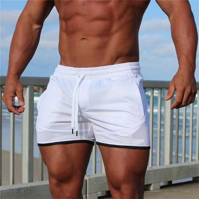 

Mens Running Shorts Training Shorts Workout Bodybuilding Gym Sports Men Casual Clothing Male Fitness Jogging Training Shorts