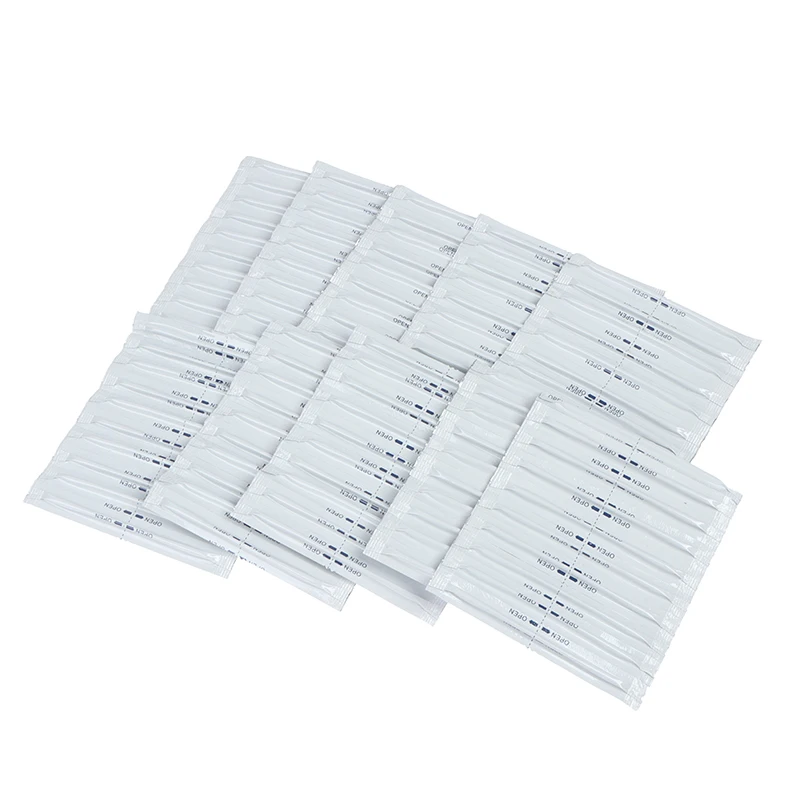 100Pcs Wet Alcohol Cotton Swabs Double Head Cleaning Stick | Красота и здоровье