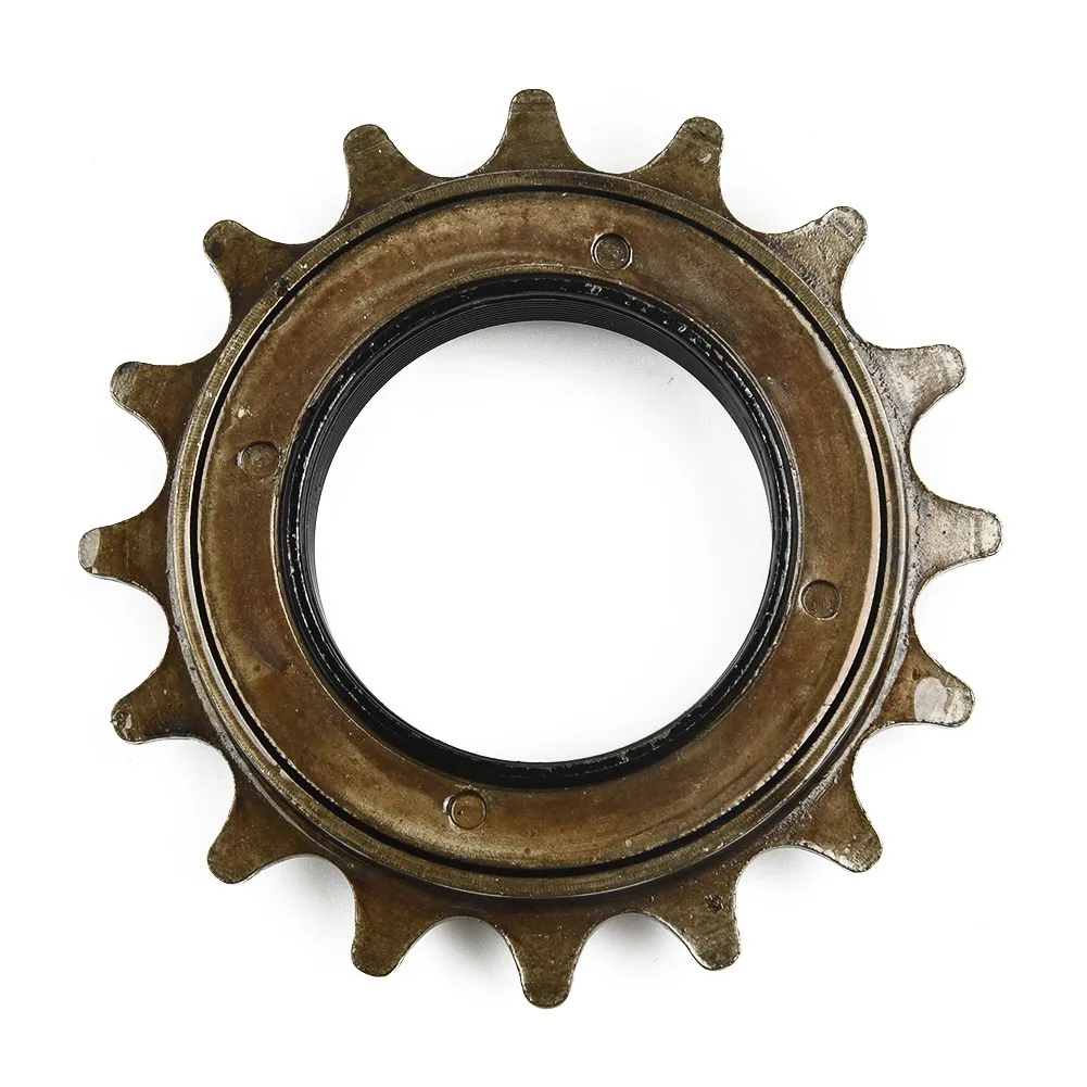 

ATA 16T 34mm 1/2" X 1/8" Freewheel Bicycle Single Speed Cog Sprocket Bicycle Bike Gearbidirectional Live Monolithic Flywheel