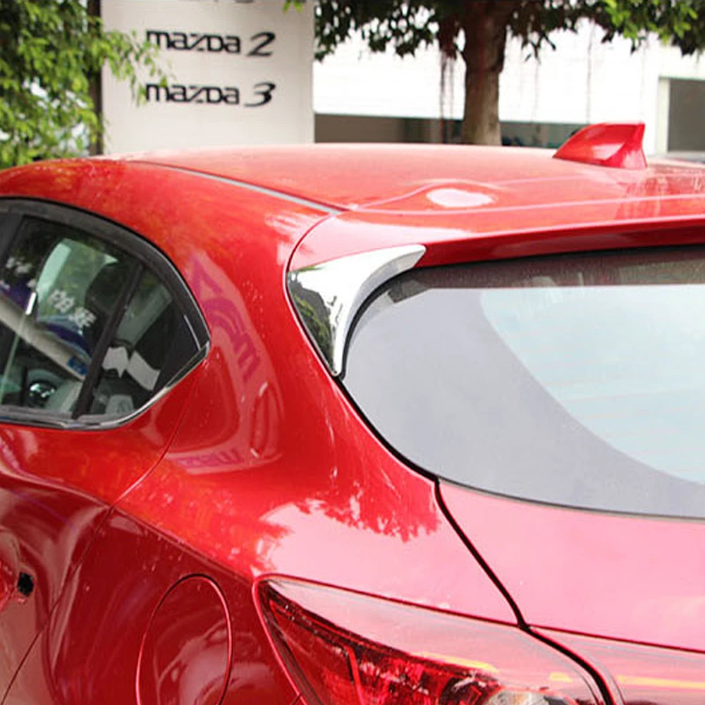 Задний боковой спойлер на крышу из АБС-пластика декоративная крышка-наклейка для