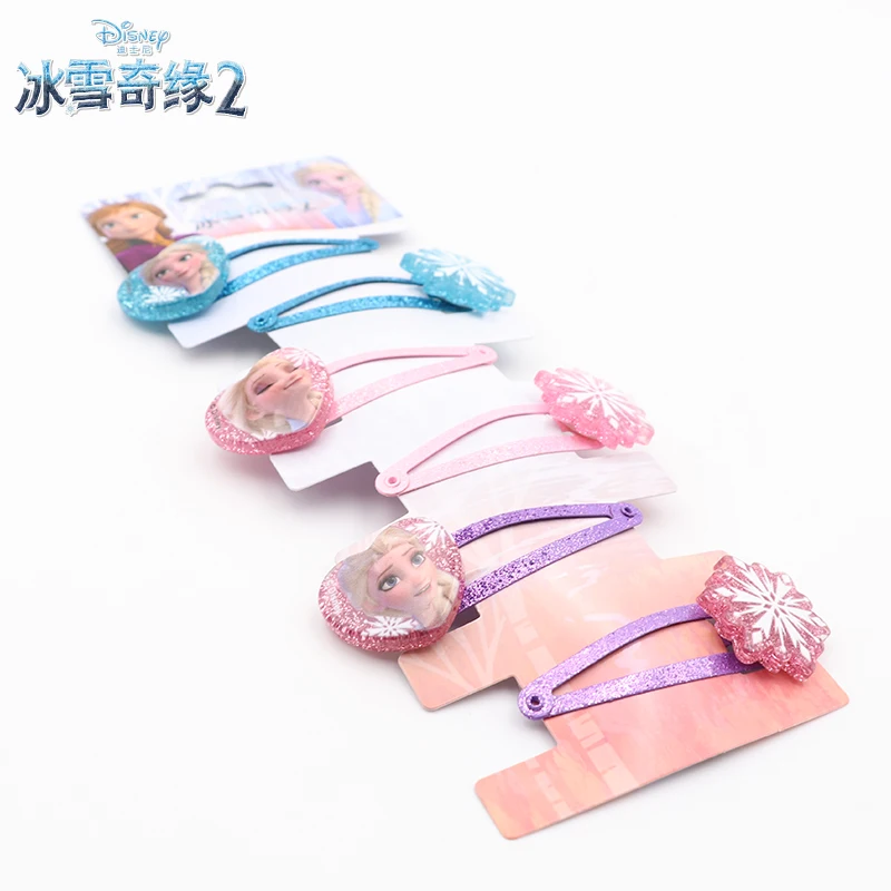 6 шт./компл. Disney Эльзы из мультфильма &quotХолодное сердце&quot с круглым вырезом для