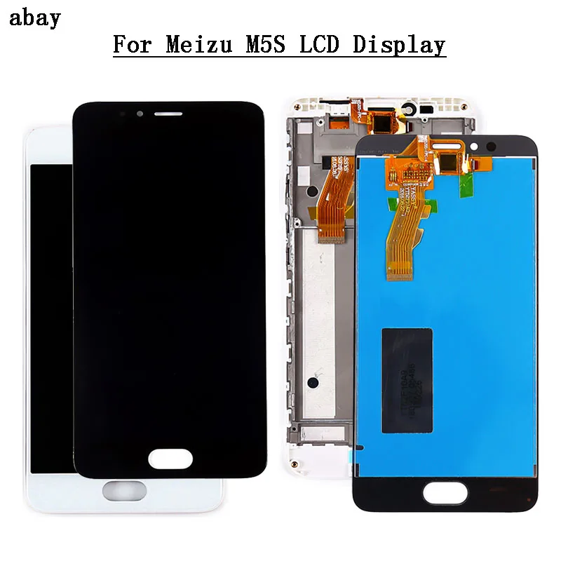 ЖК дисплей 5 2 дюйма протестированный для Meizu M5S M612H M612M кодирующий преобразователь
