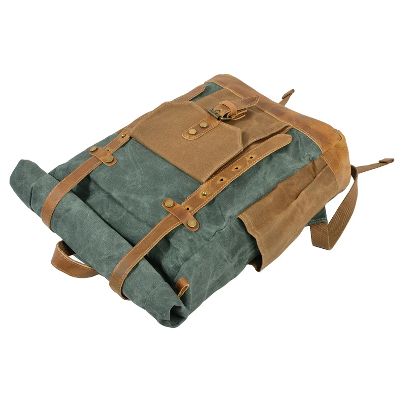 photography waterproof canvas bag retro casual travel camera backpack men shoulders carrying bags fit 17 laptop case for dslr free global shipping