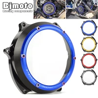 yz 250f cnc racing clear clutch cover for yamaha yz250f yz 250f 250 f 2019 2020 2021 motorcycle parts