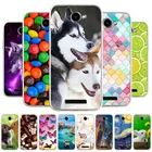 Для BQ 5070 чехол для телефона, силиконовый чехол, мягкие чехлы из ТПУ на заднюю панель для BQ-5070 BQS 5070 5,0 дюймов Fundas с животным принтом для смартфона
