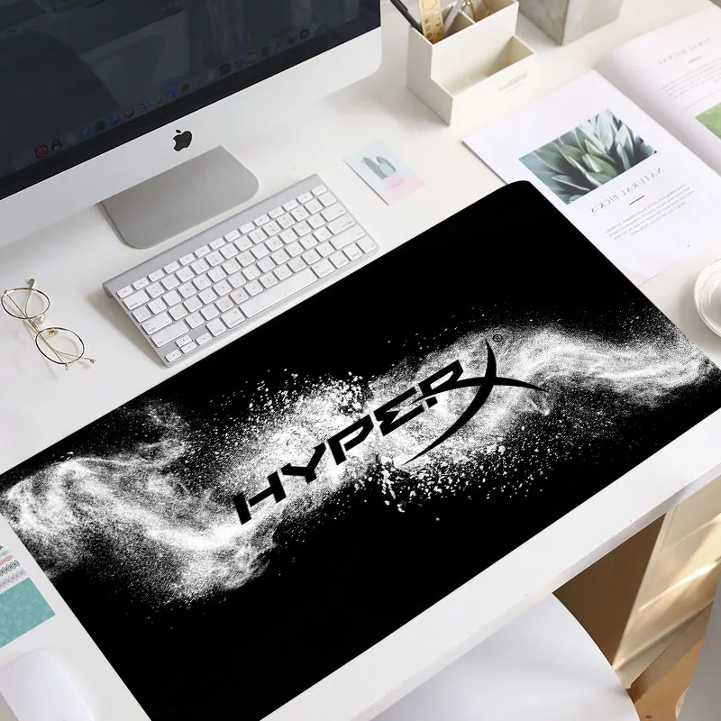 

HyperX logo Mouse pad 70x30cm Fury Professional E-sports gamers speed mini pc Gaming non-skid keyboard laptop mouse pad mat gift