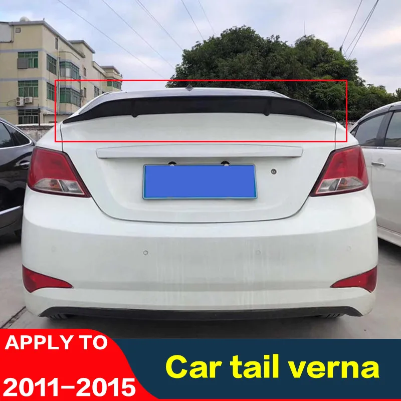 Спойлер для Hyundai Verna задний спойлер из углеродного волокна/ФАП Accent 11 12 13 14 15 |