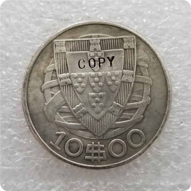 1933.1937.1942.1948 Португалия 10$10 эскудо копия монет памятные монеты-копии монет медаль коллекционные монеты