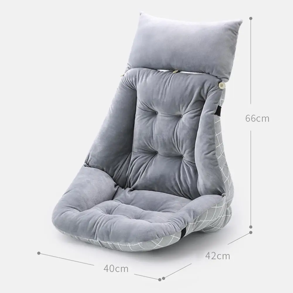 

Semi-Enclosed One Seat Cushion Chair Cushions Desk Seat Cushion Comfort Seat Cushion Pad Office Lumbar Support Waist Cushion