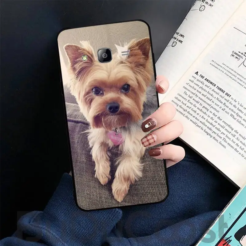 

Mini Yorkshire Terrier Dog Phone Case For Samsung galaxy S 7 8 9 10 20 edge A 6 10 20 30 50 51 70 note 10 plus