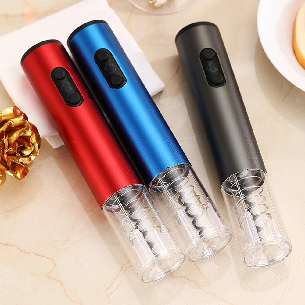 

Electric Wine Automatic Bottle Opener Portable Bottle Open Household Foil Cutter Electric Wine Opener Kichen Accessories