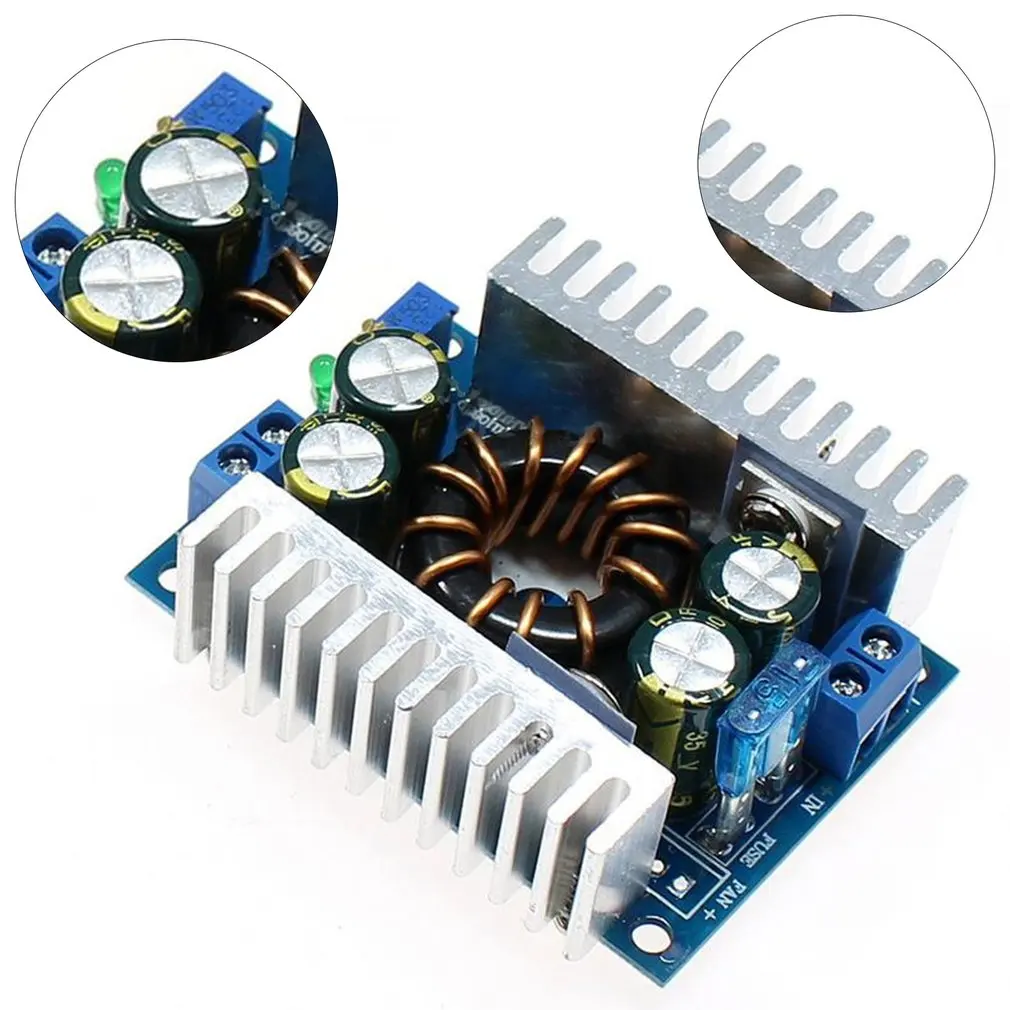 

DC-DC Boost Module PDA Mobile Vehicle Power Supply Laptop Power Supply 8-32v To 9-46v 150w High Power