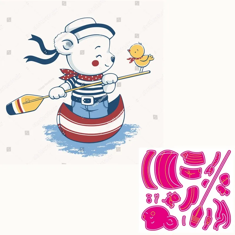 

Металлическая высекальная штамповка животных DIY Скрапбукинг искусственное тиснение