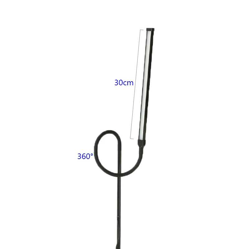 Современная Напольная Лампа подставка светодиодный светильник с диммером и