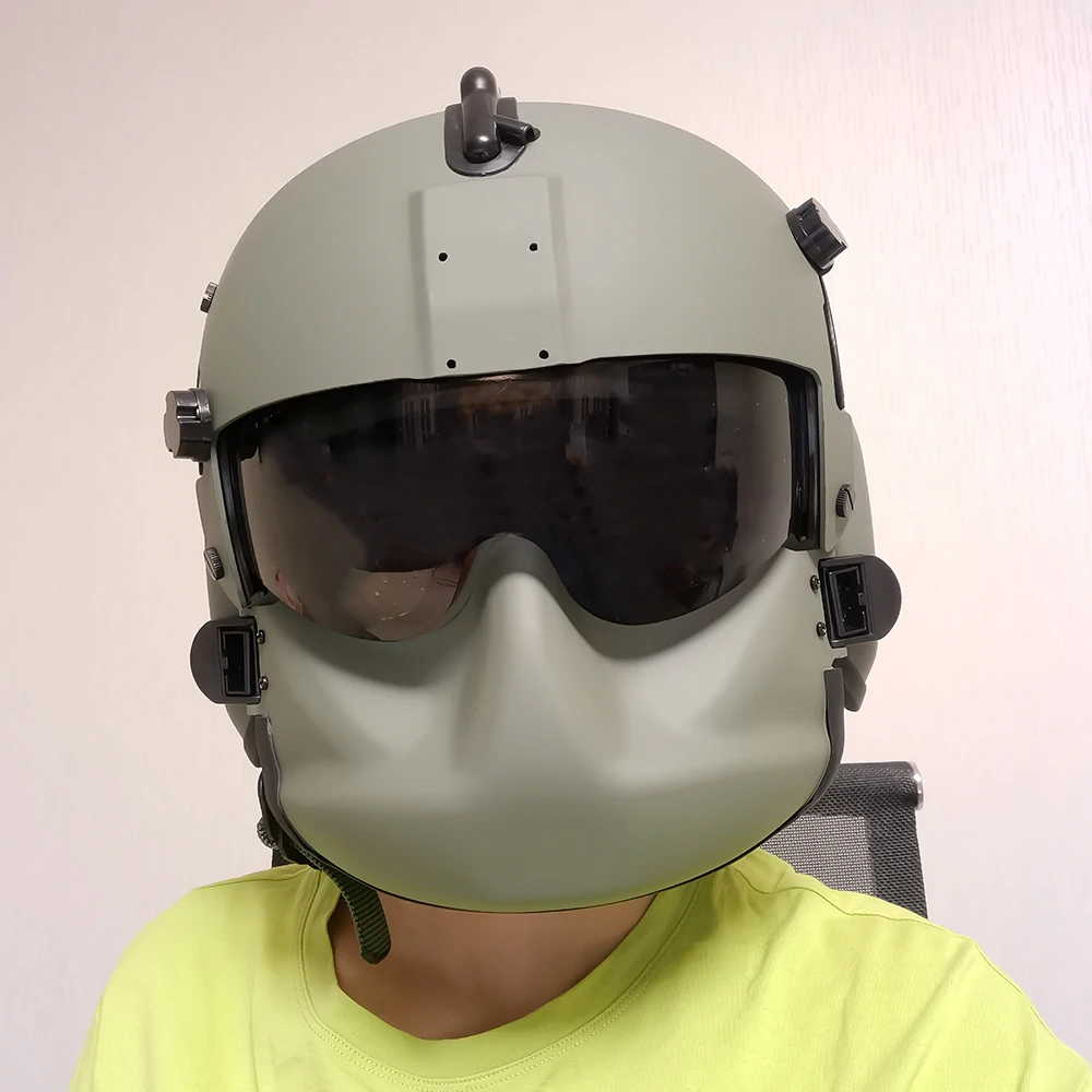 Армейский авиационный шлем Evi Work Hgu-56/p 55p 68p 84p с бесплатным переключением