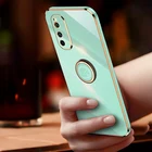 Силиконовый чехол с кольцом для Vivo Y72, Y91C, Y12, Y15, Y17, Y20, Y30, Y20S, Y12S, V15, S1 Pro, V9, V17, iQOO, Z1, Z3, Neo 3, 5