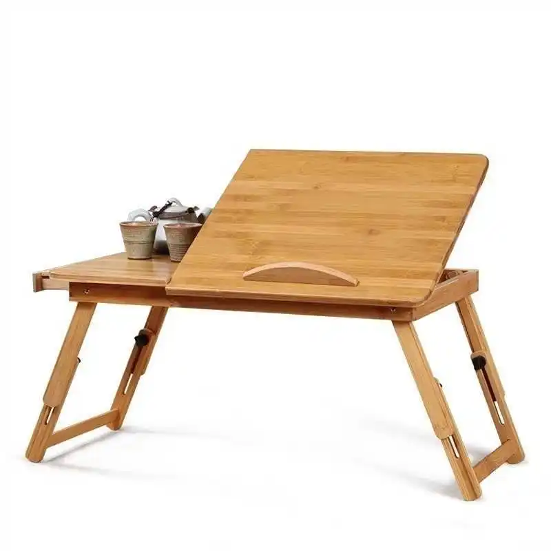 Настольный столик для ноутбука настольная подставка из бамбука | Мебель