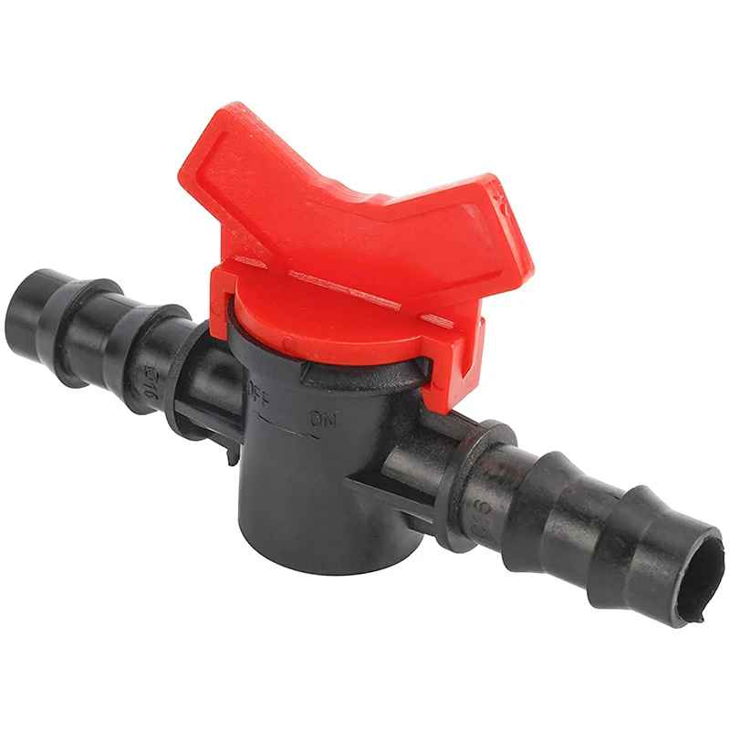 

42Pcs Drip Irrigation Fittings Kit Irrigation Barbed Connectors for 1/2Inch Tubing Irrigation Water Hose Connector