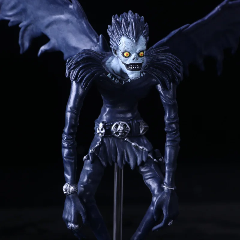 24CM New Anime Death Note Deathnote L Ryuuku Ryuk Rem PVC Action Figure Anime Collection Model Statue Toy Dolls