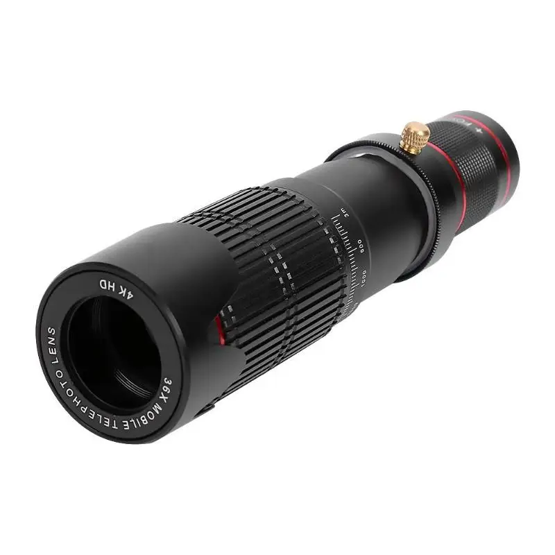 4K HD Мобильный телефон телескоп 36X зум телеобъектив камеры с Bluetooth пульт