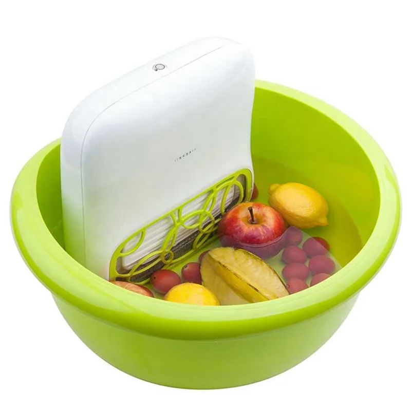 

Linksail fruit and vegetable washing machine nano-purifier upgrade household to pesticide machine send a special dish