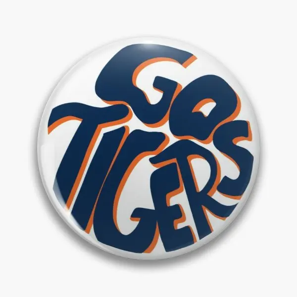 

Go Tigers [настраиваемая] Мягкая Металлическая Булавка для воротника шляпы ювелирные изделия Милая одежда искусственная смешная мультяшная бу...