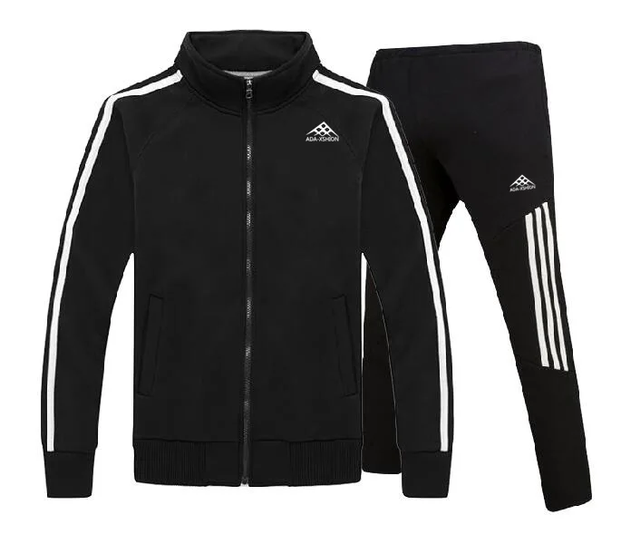 

Men's Gym Run Walk TrackSuit Sport Jacket Suit Set Trousers Jogging Bottom Top Sweatsuits Blazer Train track suit 2PC