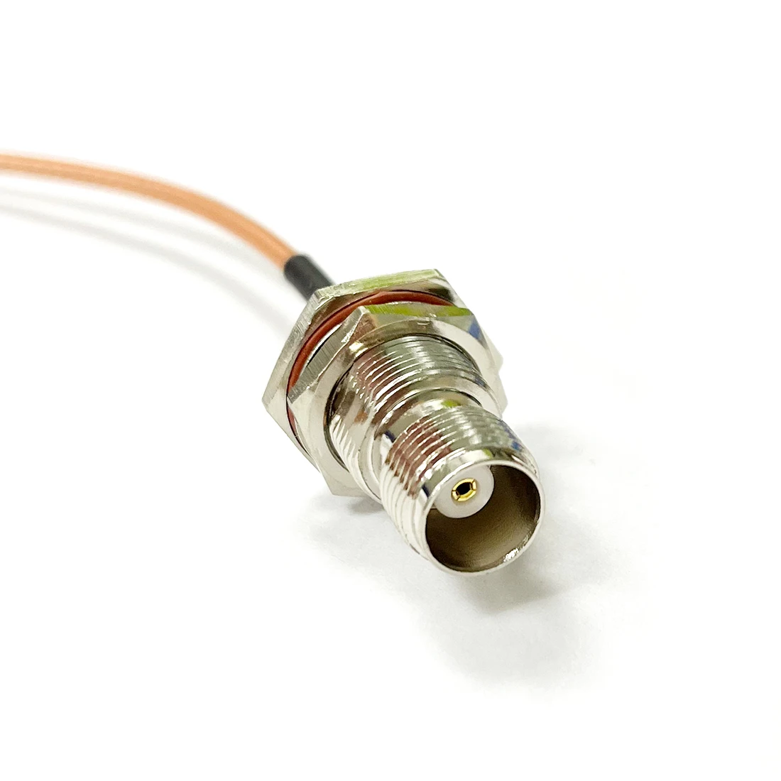 

TNC Female Bulkhead Pigtail Cable Adapter RG316 15cm 6" other end exposed