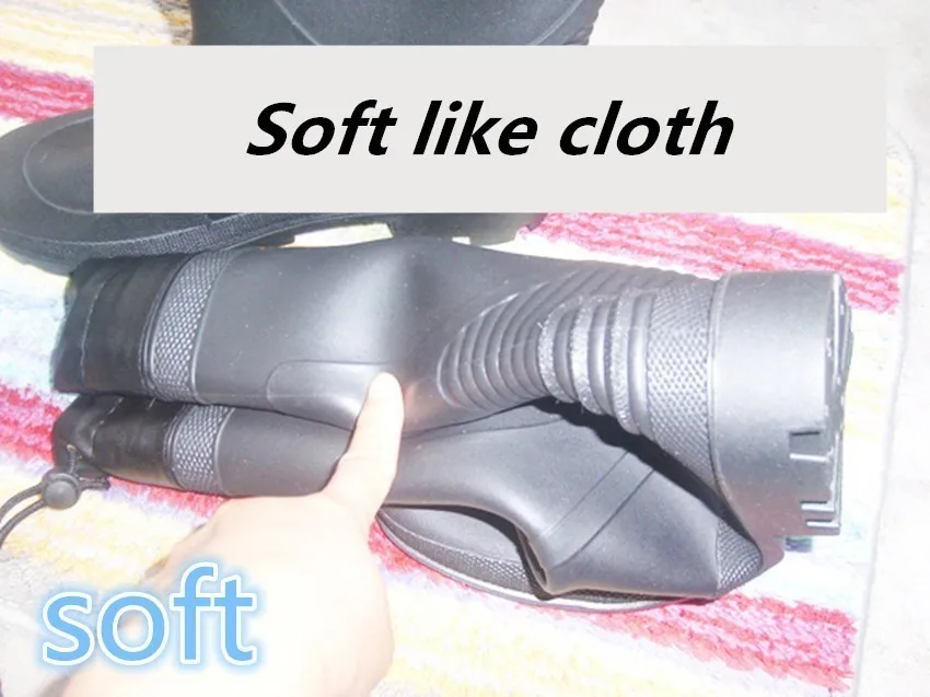 Водонепроницаемые высокие сапоги для рыбалки Нескользящая обувь из мягкой